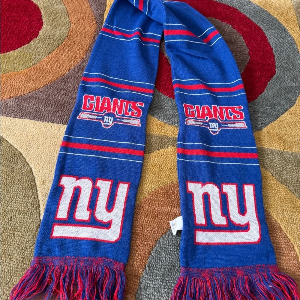 NY Giants NFL Football New York Unisex One Size Fits All Winter Scarf